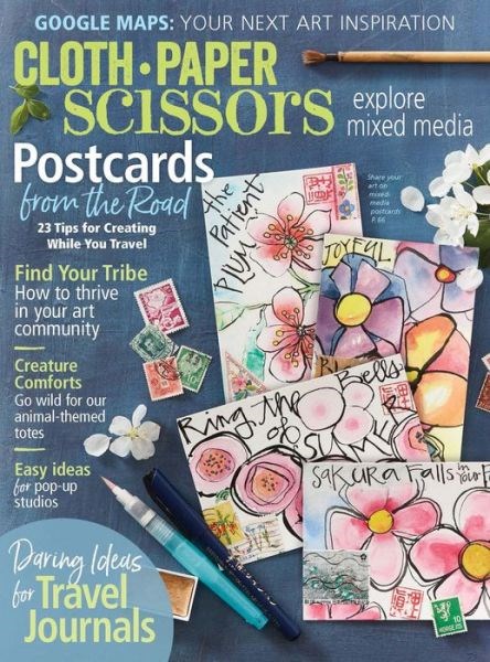 Title details for Cloth Paper Scissors by F+W Media - Wait list